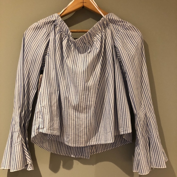 Free People off the shoulder top sz S NWT - Picture 3 of 3